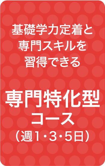 専門特化型コース