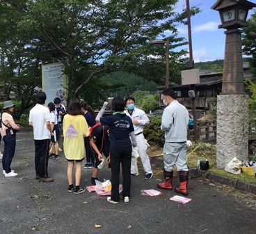 地域の清掃活動