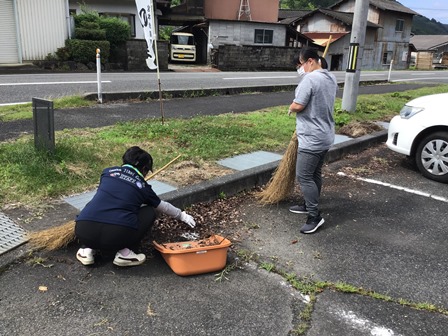 地域の清掃活動