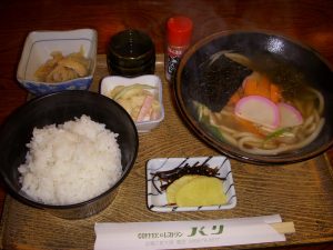 レストランパリのメニュー