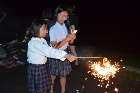 地元の夏祭りに参加