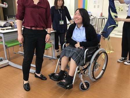 車椅子を体験