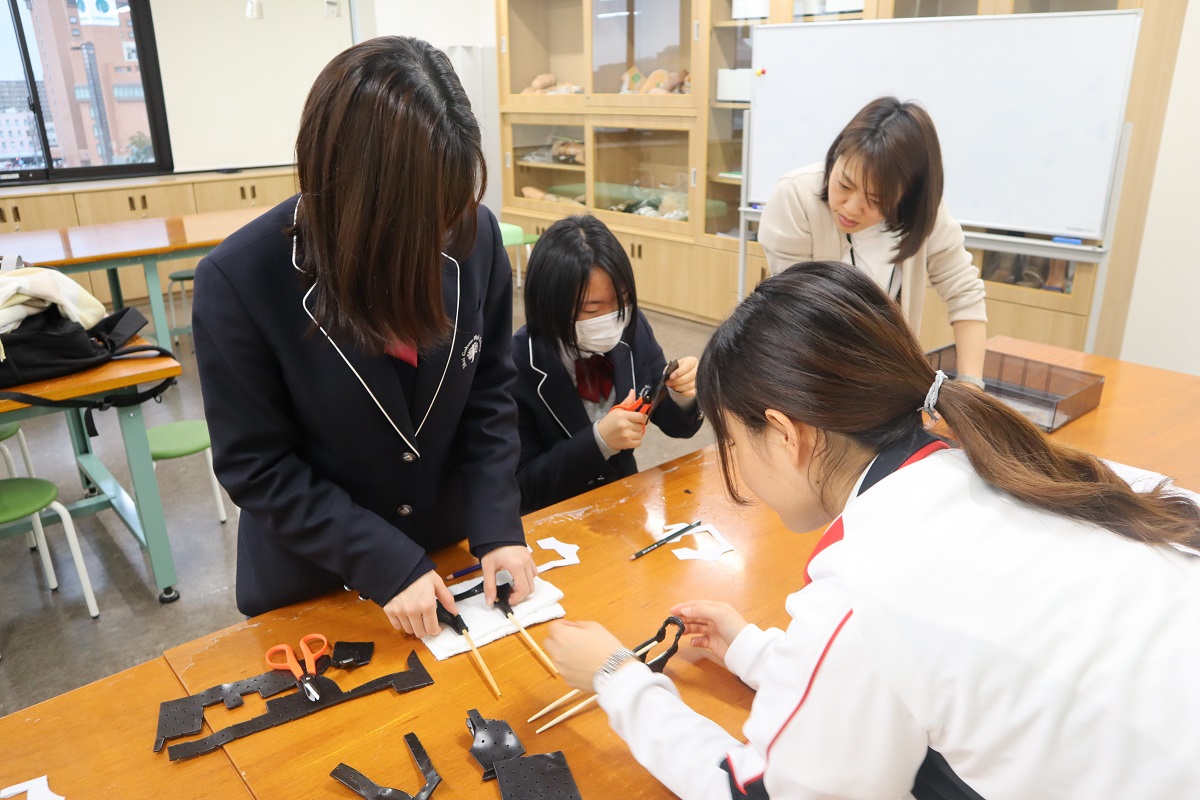 補助具の作成にチャレンジ