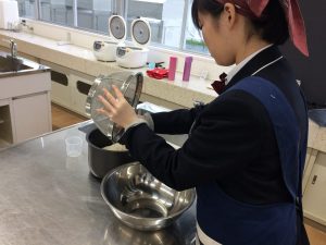 カレーライスを作りの様子
