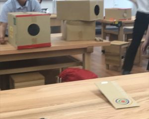 何度か挑戦し、ついに命中