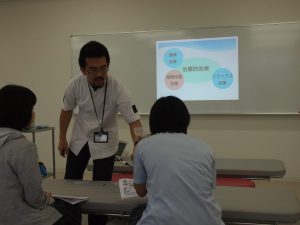 生徒たちはとても興味津々