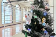 クリスマスツリーの飾りつけをしました★