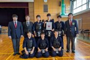 令和７年度美作総体団体戦で準優勝しました