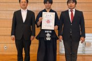 【剣道】第７３回美作地区総体男子個人戦において第2位となりました！